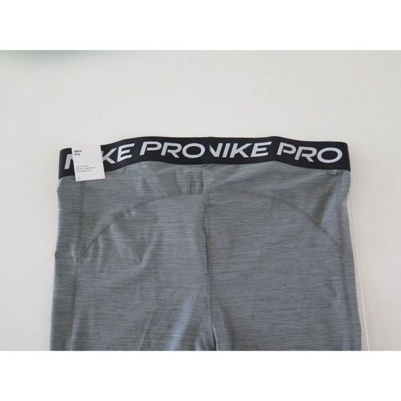 Nike Pro DC5393 084 Women's Plus Sz 3X Gray 365 Mid-Rise Crop Leggings - Picture 4 of 6